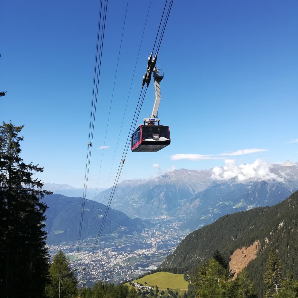 Seilbahn nach Meran 2000