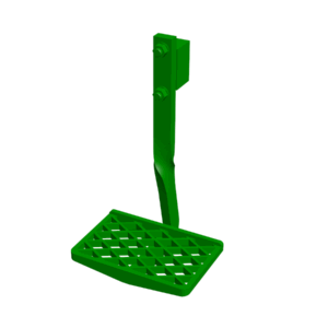 3D-Rendering des Rangiertritts