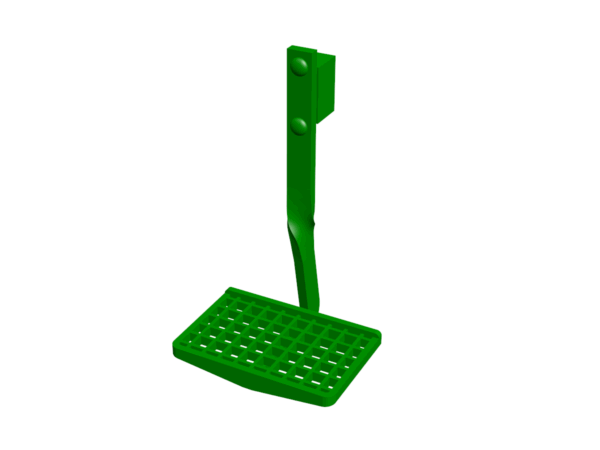 3D-Rendering des Rangiertritts