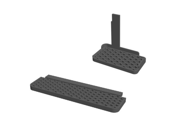 3D-Rendering der Tritte
