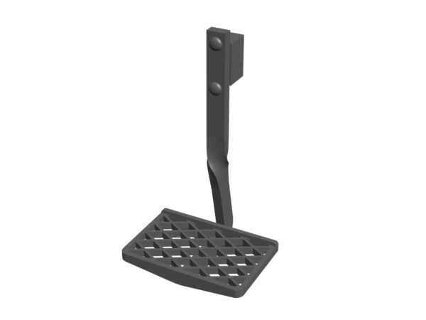 Rangiertritte UIC | 3 Fwg 000.10.001.002 | rautenförmiges Gitter, genietet | passend für Brawa