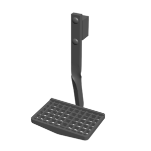 3D-Rendering des Rangiertritts
