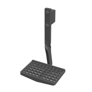 3D-Rendering des Rangiertritts