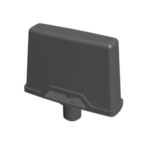 3D-Rendering der Antenne