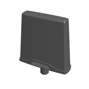 3D-Rendering der Antenne