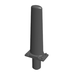 3D-Rendering der Antenne