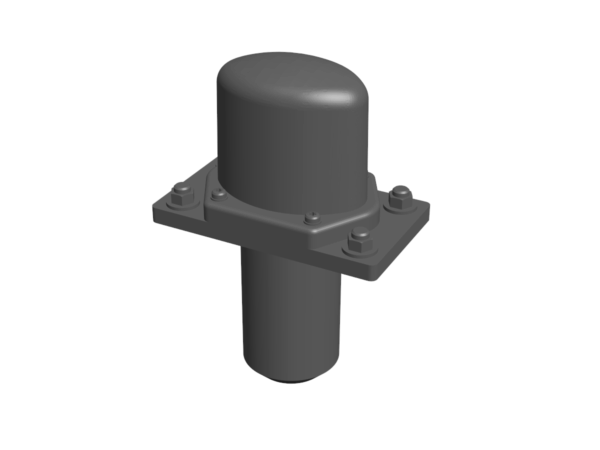 3D-Rendering der Antenne