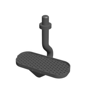 3D-Rendering des Rangiertritts