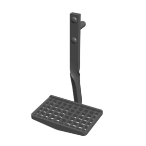 3D-Rendering des Rangiertritts