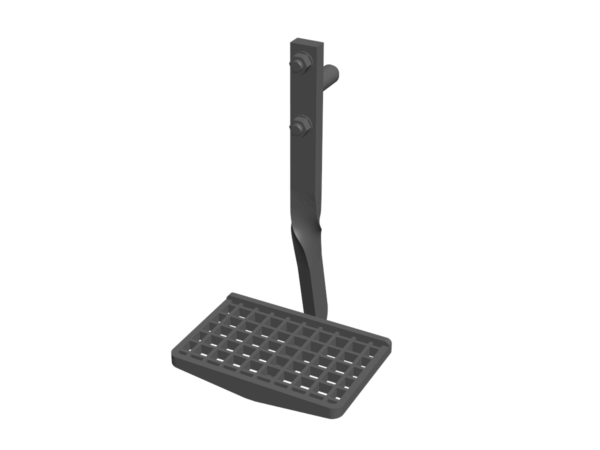 3D-Rendering des Rangiertritts
